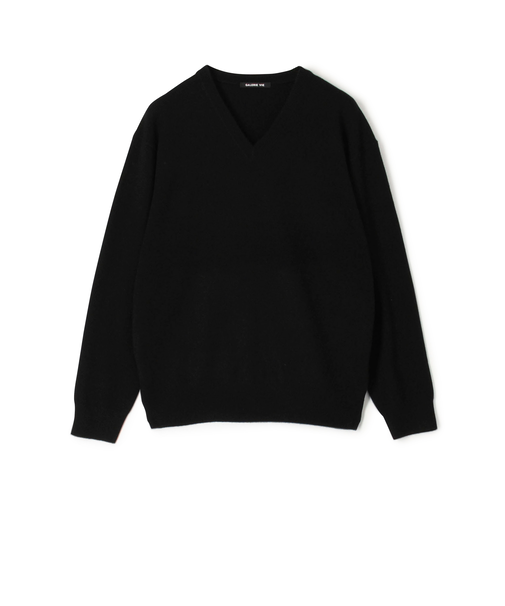 スコットランドカシミヤ Vネックプルオーバー