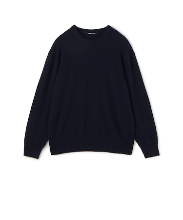 スコットランドカシミヤ クルーネックプルオーバー