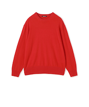 スコットランドカシミヤ クルーネックプルオーバー