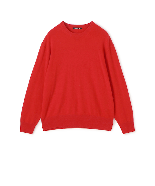 スコットランドカシミヤ クルーネックプルオーバー