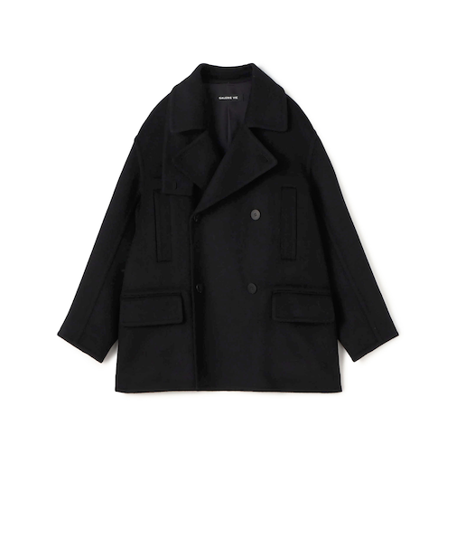 ウールダブルフェイス ピーコート