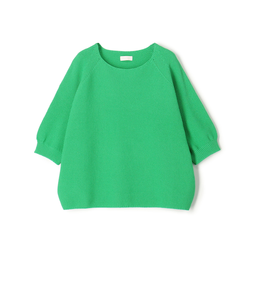 モスステッチ ワイドプルオーバー