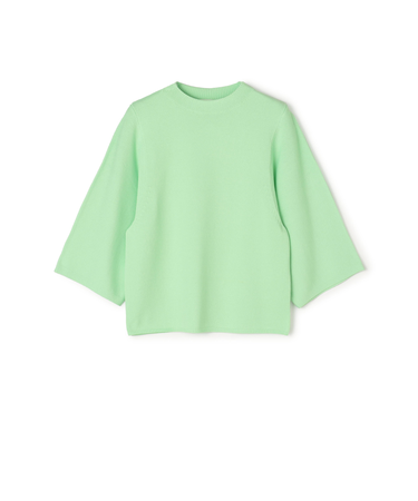 レーヨンストレッチ ワイドスリーブプルオーバー