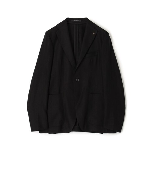 TAGLIATORE リネン シングルブレステッド2Bジャケット｜トゥモロ