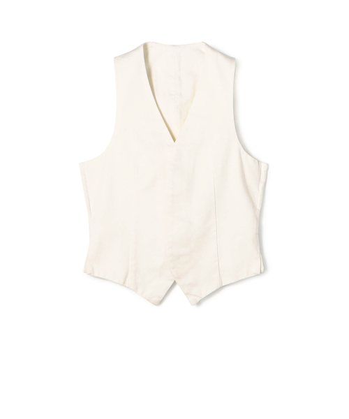 GABRIELA COLL GARMENTS コットンジレ GABRIELA COLL GARMENTS REWORKED VEST コットンジレ｜トゥモロ