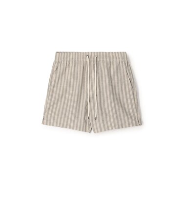 コットンリネンストライプ ショーツ MRYS4249