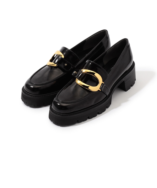 L'unique et moi BRIGITTE ボリュームローファー｜トゥモロ－ランドの