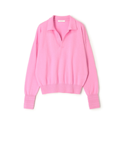 コットンウール ポロプルオーバー