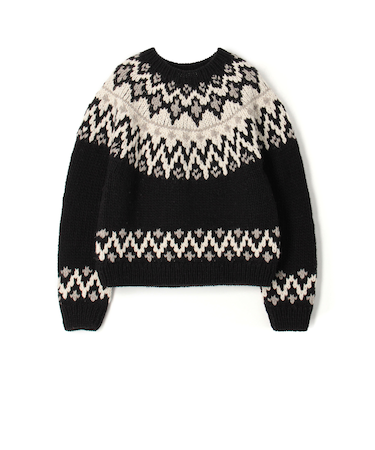 ハンドロピ クルーネックプルオーバー