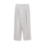 コットンオックスストレッチ イージータックパンツ