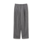 コットンオックスストレッチ イージータックパンツ