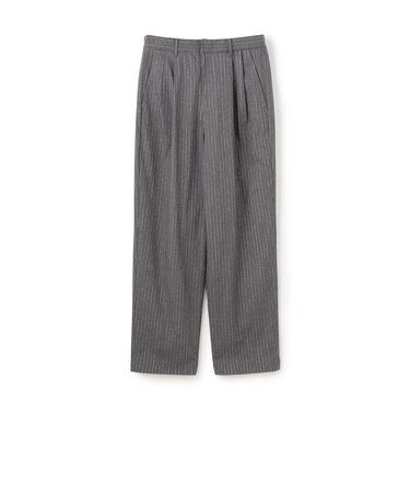 コットンオックスストレッチ イージータックパンツ