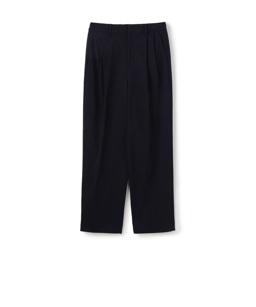 コットンオックスストレッチ イージータックパンツ