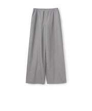 ウォッシャブルギャバジン イージーセミワイドパンツ