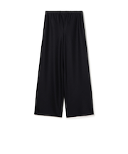 ウォッシャブルギャバジン イージーセミワイドパンツ