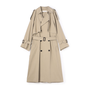 ピーチクロス オーバートレンチコート