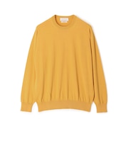 TOMORROWLAND tricot ギザコットン クルーネックプルオーバーニット