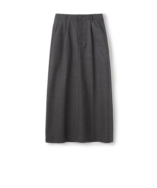 TOMORROWLAND　BACCA　リネンコットンストライプラップミニスカート バッカ BACCA リネンコットンストライプ ラップミニスカート （18