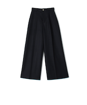 ウールサキソニー ハイウエストパンツ