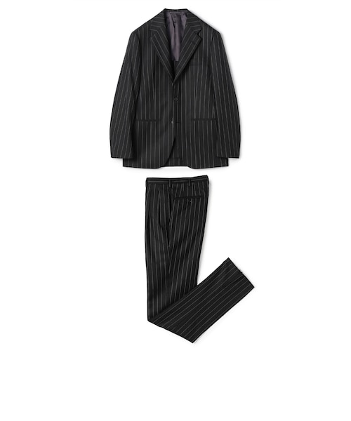 Super170'sウール 段返り3Bスーツ ERMENEGILDO ZEGNA 15MILMIL15 MADE