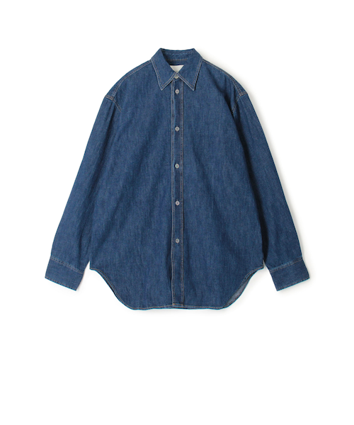 STUDIO NICHOLSON デニムシャツ size:M STUDIO NICHOLSON シャンブレーデニム シャツ｜トゥモロ－ランド