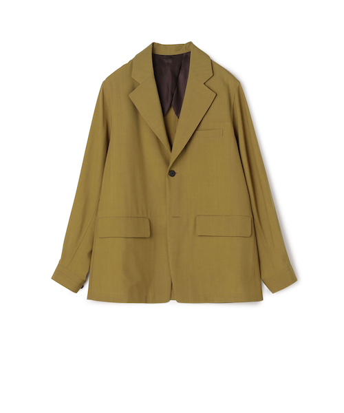 ハルトウール シングルブレステッド 2Bジャケット｜トゥモロ