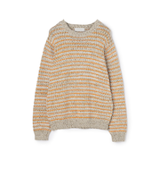 TOMORROWLAND tricot コットン マルチカラー クルーネックニット