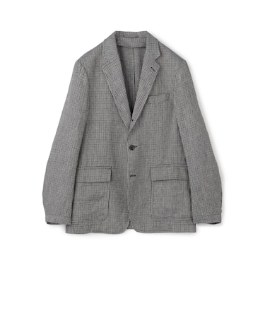 アイリッシュリネン シングルブレステッド 3Bジャケット