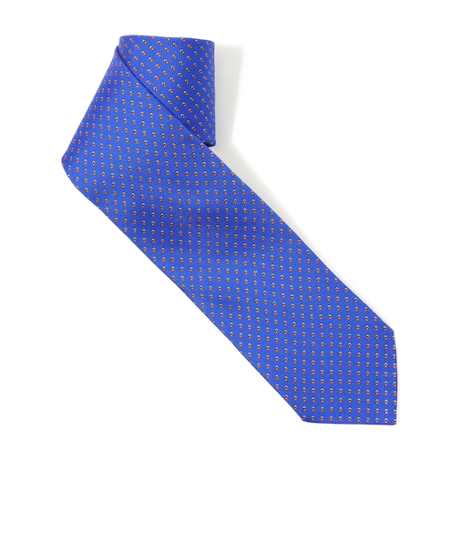 STEFANO BIGI シルクプリント 小紋柄 ネクタイ