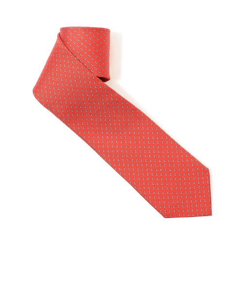 STEFANO BIGI シルクプリント 小紋柄 ネクタイ