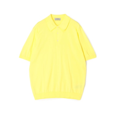 JOHN SMEDLEY  ISIS コットン ポロカラーニット