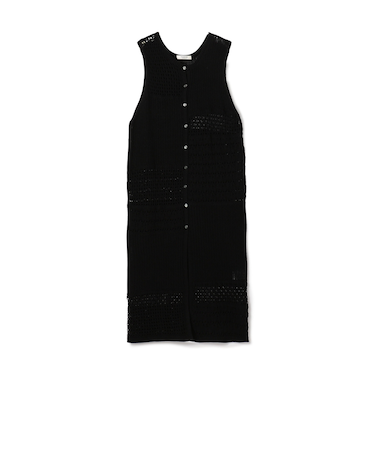 【WEB限定】コットンレーシー ノースリーブワンピース