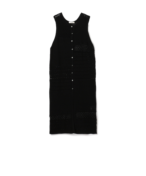 【WEB限定】コットンレーシー ノースリーブワンピース