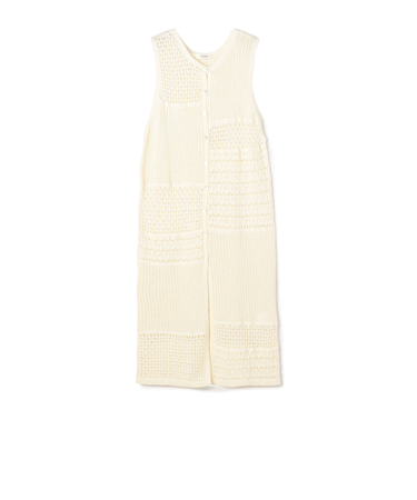 【WEB限定】コットンレーシー ノースリーブワンピース