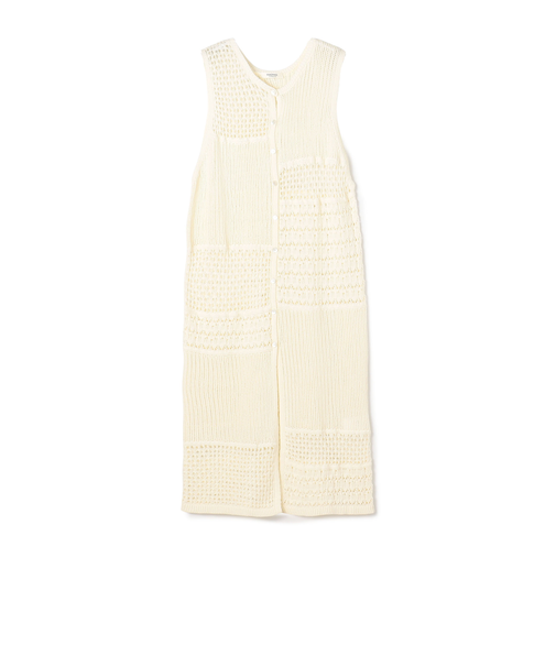 【WEB限定】コットンレーシー ノースリーブワンピース