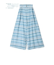 Sea Waves Drawing Pants