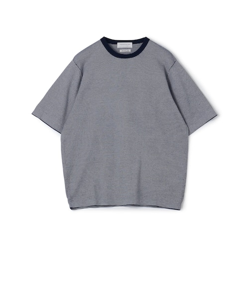 ★TOMORROWLAND tricot★シーアイランドコットン プルオーバー TOMORROWLAND Tricot シーアイランドコットン ハーフスリーブクルー