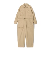 ドライコットンギャバジン ジャンプスーツ