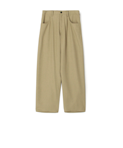 シルキートリコチン セミワイドパンツ