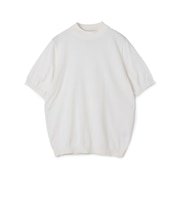 TOMORROWLAND tricot シルクコットン モックネックプルオーバーニット SESIA