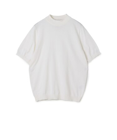 TOMORROWLAND tricot シルクコットン モックネックプルオーバーニット SESIA