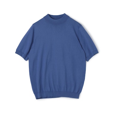 TOMORROWLAND tricot シルクコットン モックネックプルオーバーニット SESIA