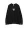 ALMOSTBLACK CREW NECK PRINT LONG