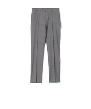 Super120'sウールポリエステル ノープリーツスリムスラックス