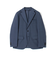Super120'sウールポリエステル シングルブレステッド2Bジャケット