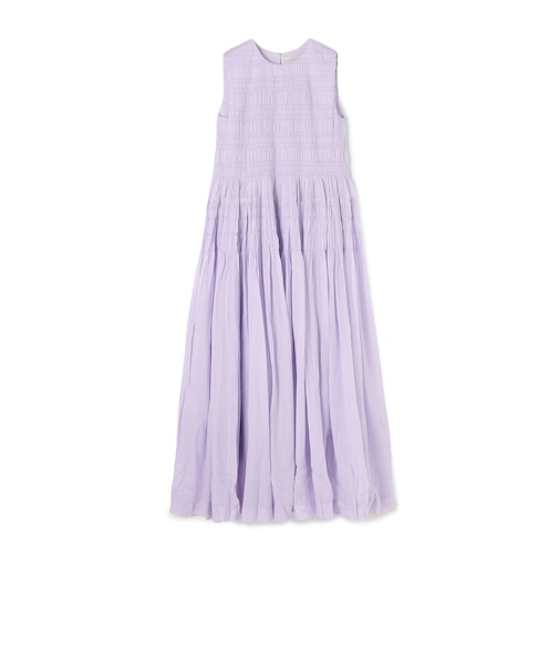 ne Quittez pas COTTON VOILE SHIRRING ドレス