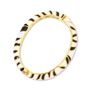 Kenneth Jay Lane TIGER PRINT バングル