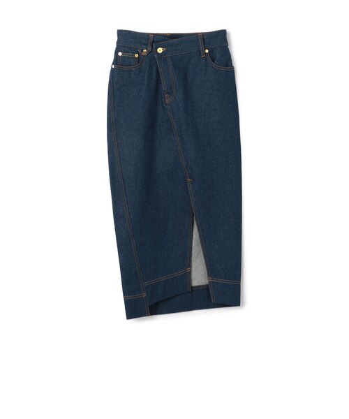 JACQUEMUS LA JUPE DE-NIMES コットンデニムスカート｜トゥモロ
