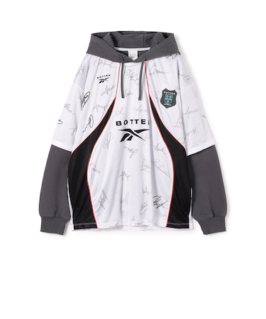 BOTTER × REEBOK SOCCER HYBRID HD パーカー