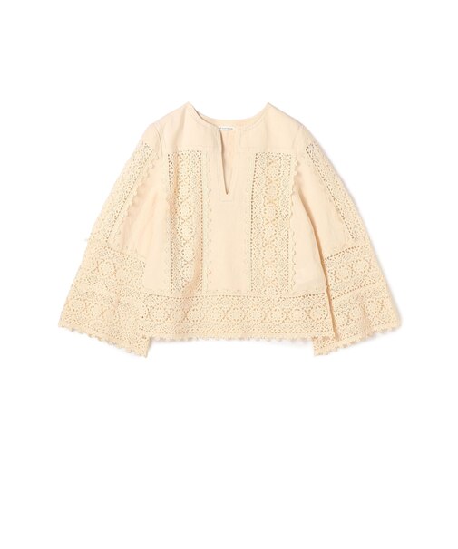 BY MALENE BIRGER DONNA レースエンブロイダリーブラウス